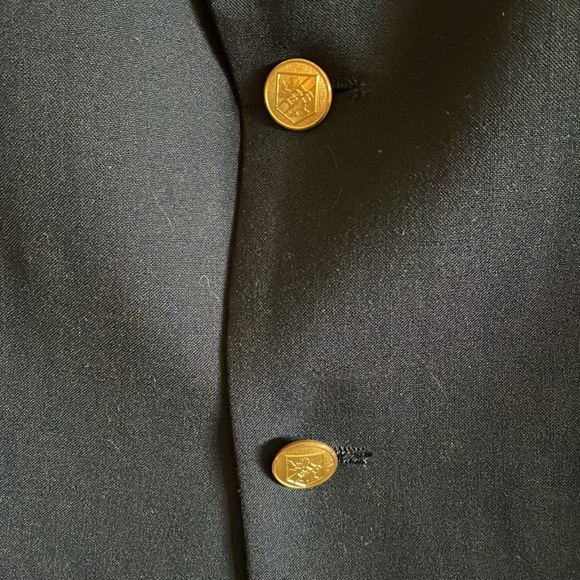 Mens Navy Blazer (Joseph & Feiss) for Dillards. 42R - Picture 4 of 8